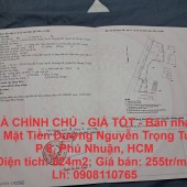 NHÀ CHÍNH CHỦ - GIÁ TỐT - Bán nhanh Nhà  Mặt Tiền Đường Nguyễn Trọng Tuyển, P 8, Phú Nhuận, HCM